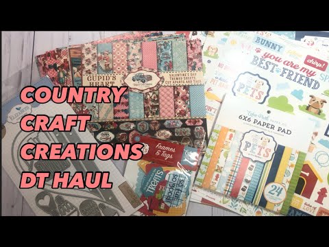 CCC Design Team Haul Come check it out | Country Craft Creations