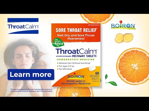 ThroatCalm for Sore Throat Relief