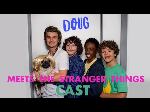 Doug Meets Stranger Things Cast!