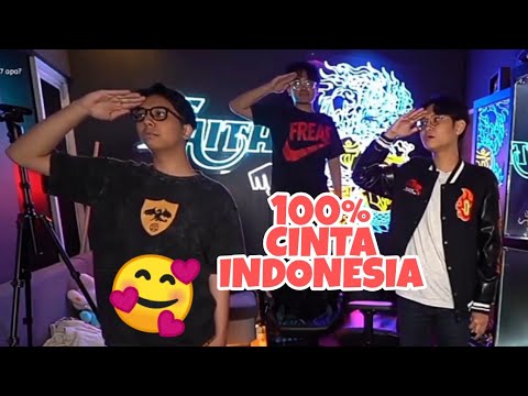 Moment Streamer Kecil dan Streamer S Hormat pas di donate lagu Indonesia Raya 100% Cinta Indonesia😍🥰