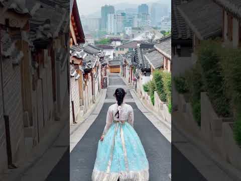 Bukchon hanok Village, Seoul, Korea #korea #seoul #kpop #visitkorea #bukchonhanokvillage