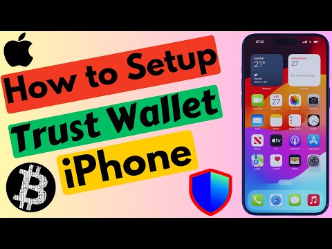 How to Set Up Trust Wallet on iPhone | Create a New Trust Wallet Account in iPhone 2024