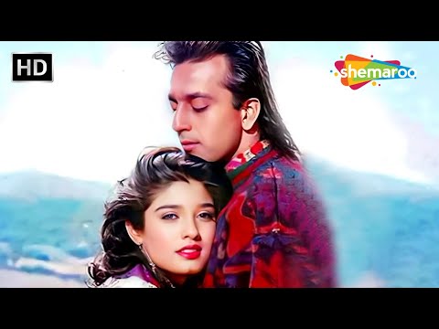 Khaate Hain Hum Kasam - Video Song | Aatish (1994) | Sanjay Dutt, Raveena Tandon | Alka Yagnik Songs