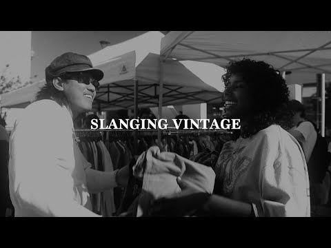 slanging 200 items of vintage clothes in 2 days