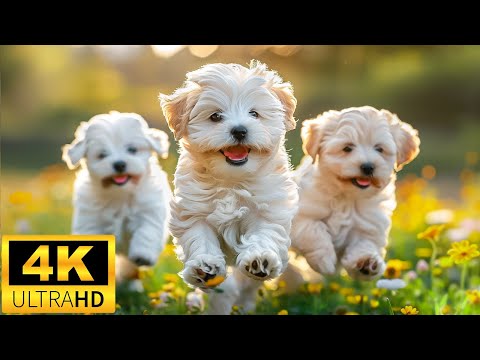 Baby Animals 4K (60 FPS) - Collection Lovely Moments Of Baby Animals On Earth With Relaxing Music