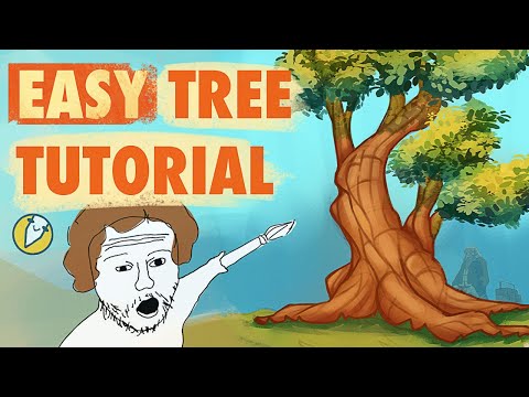 Painting Tree Tutorial 🍃