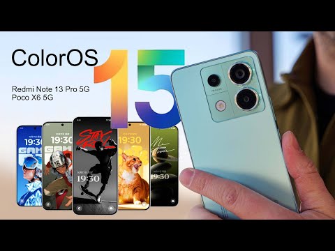 ColorOS 15 ROM Easy Install Guide for Redmi Note 13 Pro 5G and Poco X6 5G (garnet)