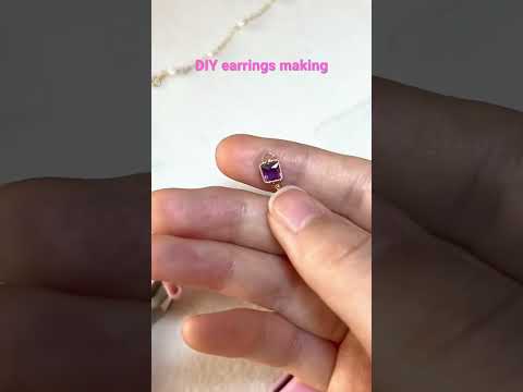 DIY earrings making #handmade #diy #beads #handmadegifts #earrings #jewelry #handmadejewelry #gift