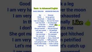 Unlock Basic and Advanced English Phrases Today!