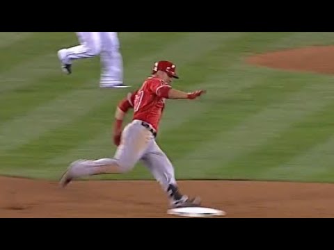 【MLB】マイク・トラウトが三塁打打って走りまくるだけの動画