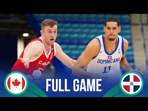 Canada v Dominican Republic | Full Basketball Game | FIBA AmeriCup 2025 Qualifiers