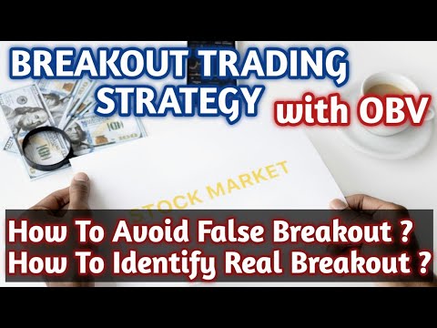 How To Confirm Breakout with OBV Indicator | Breakout Strategy with OBV Indicator