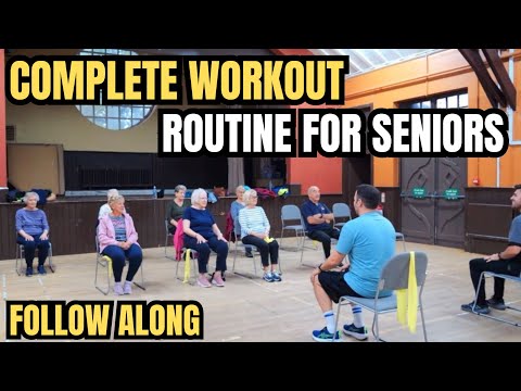 Full Body Workout for Over 60s - 60-Minute Follow Along for Strength & Flexibility For Seniors