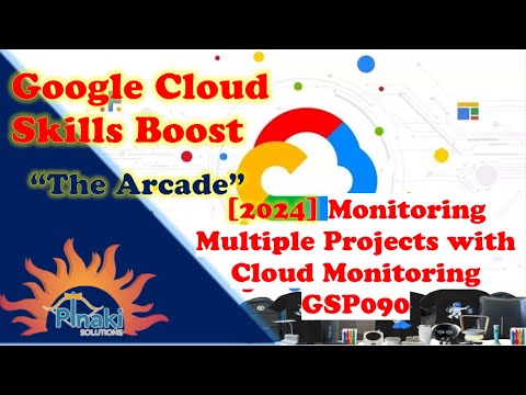 [2024] Monitoring Multiple Projects with Cloud Monitoring [GSP090] || Short Trick