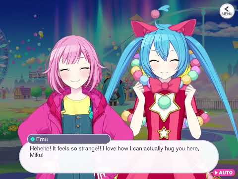 Emu and miku enjoy talking to each other!