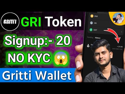 Gritti Wallet Crypto Airdrop | 20GRI Instent Withdrawal New Crypto Loot Today 🤑 | Zid Earning