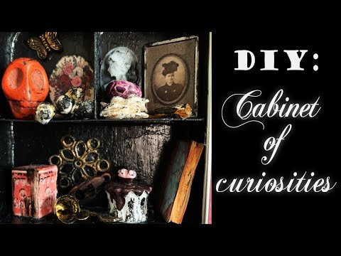 ☛ DIY: Cabinet of curiosities ☚