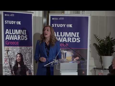 Study UK Alumni Awards 2022 ceremony in Greece