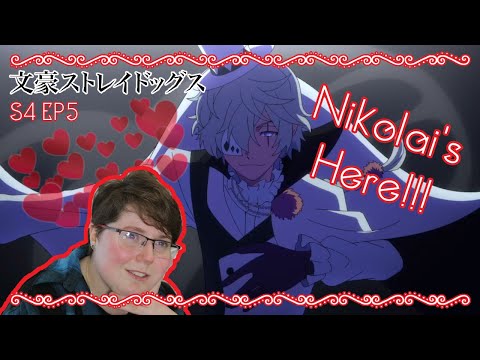 Nikolai's Too Adorable When He Kills | Bungo Stray Dogs Season 4 Episode 5 Discussion