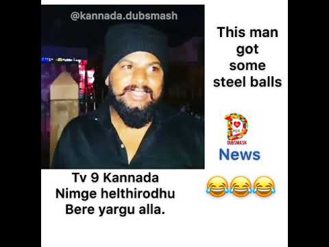 KGF || Kgf Kannada || kannada dubsmash || Kgf Tamil Telugu Malayalam Hindi || Tv9 Kannada || Yash