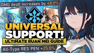 Ruan Mei is UNIVERSAL! Best E0 Guide & Showcase [Relics, Light Cones & Teams] Honkai Star Rail