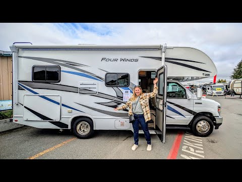 No Slides & Easy to Drive! | Thor Four Winds 22E