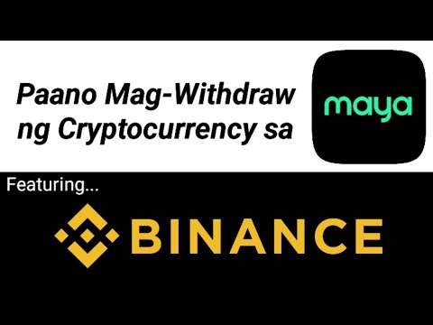 How to withdraw crypto from Maya | Maya to Binance