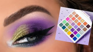 Mikayla x Glamlite Palette | Colorful Eyeshadow Tutorial