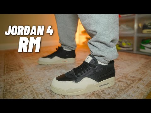 SO COMFY! Jordan 4 "RM" On Feet Review