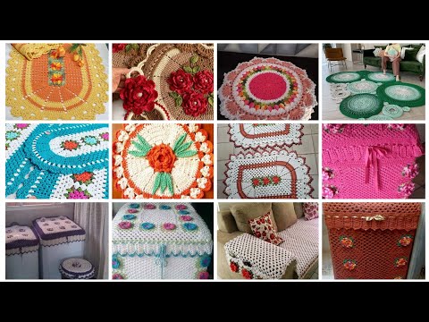 Ideas excepcionales de patrones de crochet nuevos y hechos a mano para la decoración del hogar