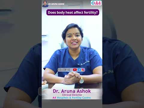 உடல் உஷ்ணத்தால் கருவுறுதல் பாதிக்குமா?|Does body heat affect fertility? Tamil| A4 Fertility Centre