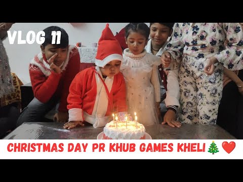 Party m hui ldai 😱 | Christmas celebration 🎉 |  JV11 #jaatnivlog