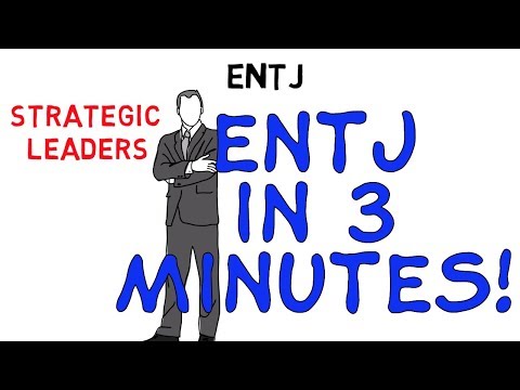 ENTJ IN 3 MINUTES - THE 16 PERSONALITY TYPES ANIMATED!