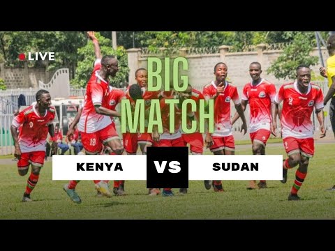 KENYA vs SUDAN 🔴 Live | U-20 AFCON CECAFA Qualifiers 2024 | Exciting Football Action!"