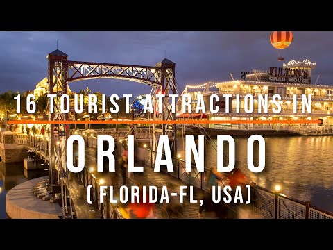 Top 16 Tourist Attractions in Orlando, FL, Florida, USA | Travel Video | Travel Guide | SKY Travel