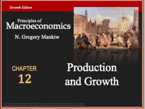 USM Macroeconomics Chapter 12 Production and Growth