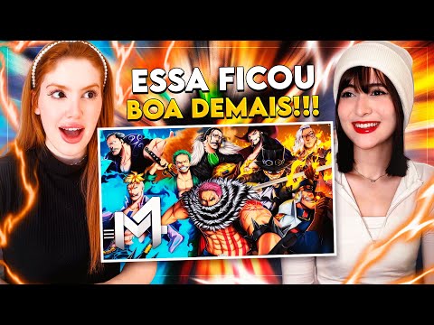 REACT Comandantes (One Piece) - Braço Direito | M4rkim | CR Reacts