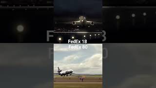 FedEx 14 and FedEx 80 Sad Crash #aviation #edit #crash #shorts #fyp