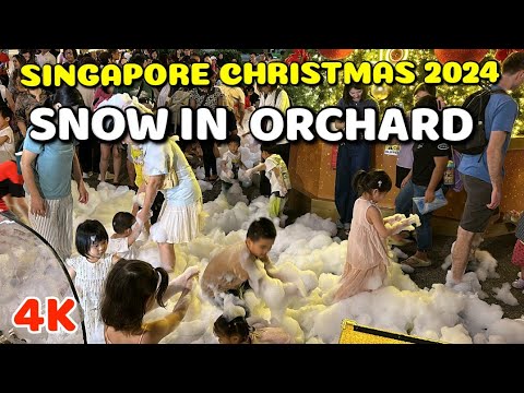 Singapore Christmas 2024 | Singapore Orchard Road | Snow in Singapore 2024 | Tanglin Mall