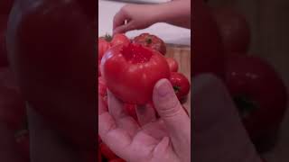 Freezing Tomatoes for Winter #youtubeshort