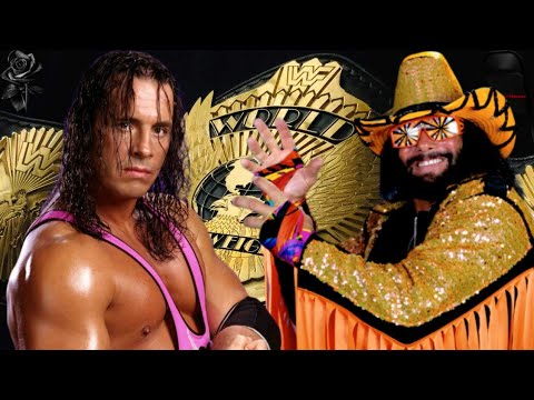 Bret Hart vs Randy Savage - WWE Title Match