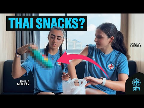 CRAZY THAI SNACKS?? | ROOMMATES: Emilia Murray and Isabella Accardo