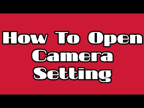 #How to open camera setting  #tejabeatz