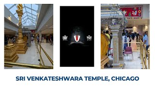 SV Temple, Chicago | Temple Vlog | #omnamovenkateshaya #govindagovinda #chicago #teluguvlogsfromusa