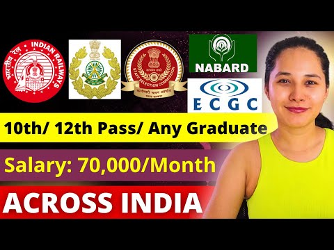 Top 5 October 2024 Job Vacancies for all Freshers: 10th Pass, 12th Pass & Graduates Government Job