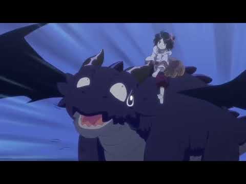 Reiko and dragon cute | Yowai 5000-nen no Soushoku Dragon, Iwarenaki Jaryuu Nintei