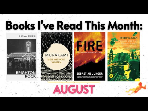 Books I've Read This Month AUGUST 2023