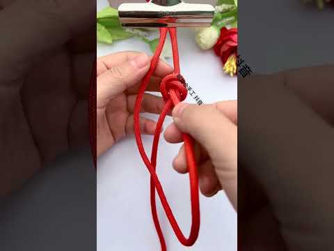 Full and round, round and round, mandala knot, rope braiding skills sharing, handmade DIY, fancy