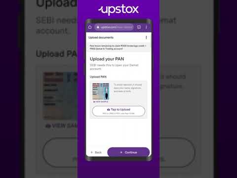 Upstox Demat Account Opening Requirements #Shorts