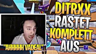 DITRXX RASTET KOMPLETT AUS UND BELEIDIGT VADEAL 😠😮 | MRSAVAGE TROLLT IN FNCS | Fortnite Highlights